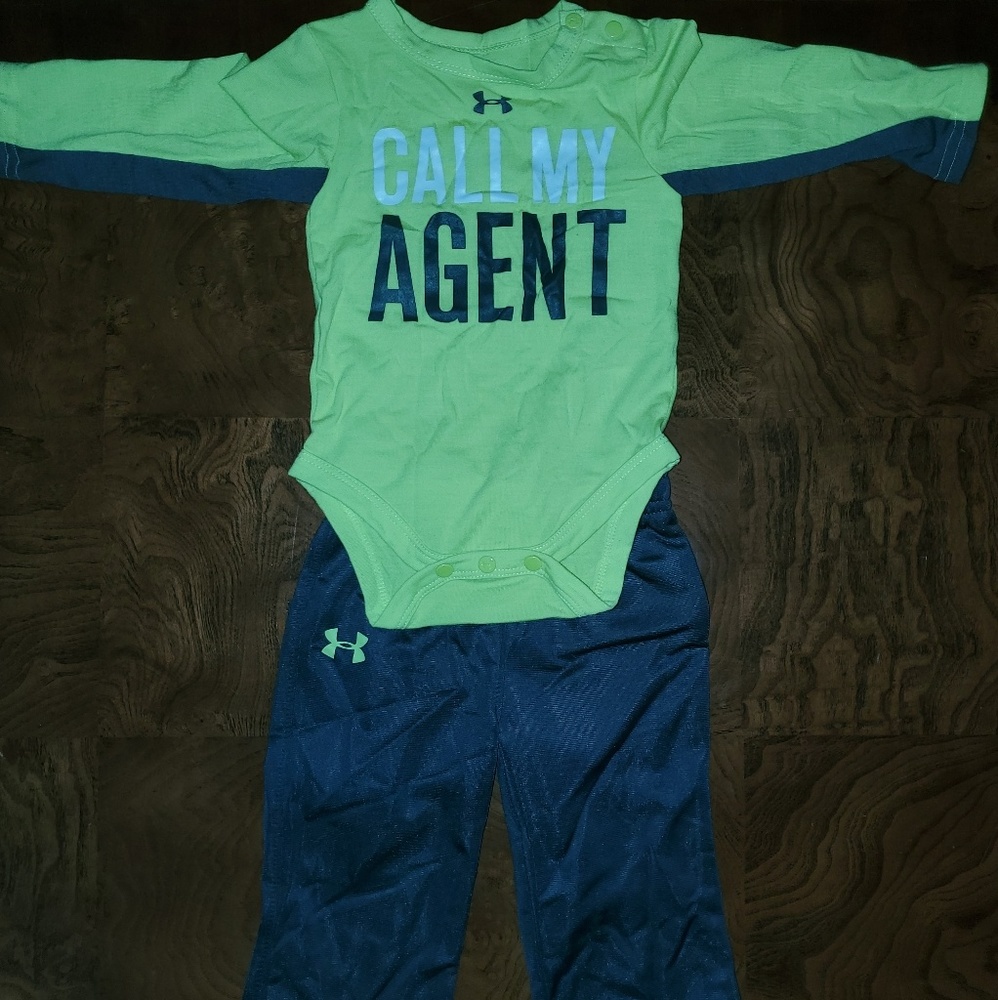 Under armour 3-6mo 2 piece set